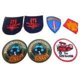 7 Military Themed Patches Featuring GSG9 and Red B