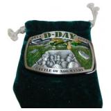 D-Day Battle of Normandy 50th Anniversary Belt Buc