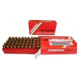 163/19 2 Federal 9mm Luger 124 AR Metal Case, 50 R