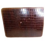 Antique/Vintage Padgitt's Dallas Leather Suitcase,