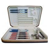 Antique Wyeth Medical Syringe and Equipment Set in