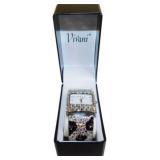 New Vivani Ladies' Quartz Watch with Rhinestone Ac