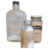 163/84 3 Vintage Pharmaceutical Bottles by Bristol
