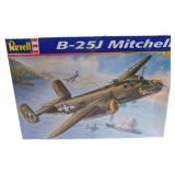 Vintage Revell B-25J Mitchell 1/48 Scale Model Air