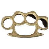 Brass Knuckles Vintage 4.5ï¿½2.5 Metal Self-Defense