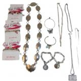Jewelry Lot Including Necklaces, Bracelets, and Ha