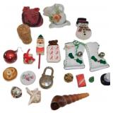 Miniature Collectibles and Trinkets Lot With Holid