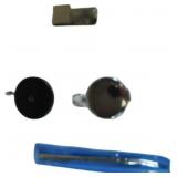 Vintage Pocket Compass, Retractable Key Holder, Pe