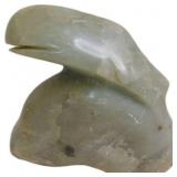 Marble Whale Sculpture, 6x6x3 Inches