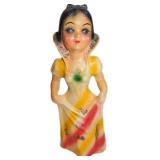 Vintage 14.5-Inch Chalkware Snow White Figurine