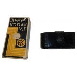 Jiffy Kodak V.P. Folding Camera with Original Box