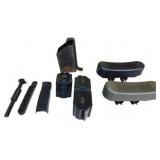AK Parts Including Mag Pouch, Grip Panels, and Mor