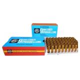 100 Rounds of Geco 9mm Luger (Parabellum) 86 Grain