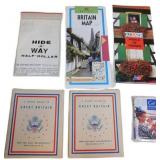 Travel Ephemera Including Maps, Guides, and Promot