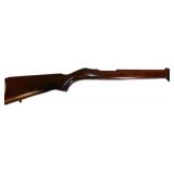 Wood Rifle Stock for .22 Bolt Action Rifle, Marked