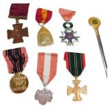 Military Medals and Memorabilia, Including U.S. Ar