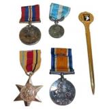 Military Medals and Airborne Commemorative Item