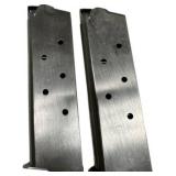 Two 1911 .45 Caliber Pistol Magazines