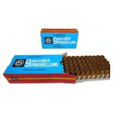 2 Geco 9mm Luger Ammunition - 100 Total Rounds