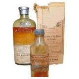 Lot of 2 Bottles: Hydroline Cod Liver Oil and Spir