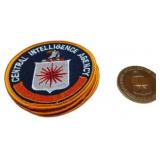 CIA Lot Comprising Agency Patches and Challenge Co