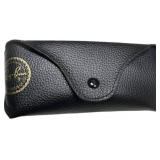 Ray-Ban Sunglasses with Black Leather Case and Cle