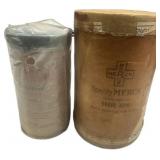 Vintage Merck Boric Acid and Antiseptic Packaging,