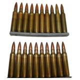 20 Rounds of .223 Ammunition on Stripper Clips