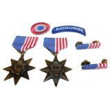 U.S. Military Medals and Patches Featuring Airborn
