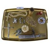Jewelry and Miscellaneous Items Including Brooches