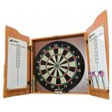Accudart Bristle Dartboard with Cabinet and Access