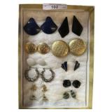 10 Vintage and Contemporary Earrings in Mixed Mate