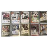 Various Signed Football Trading Cards