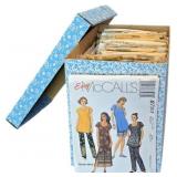 Boxes of Vintage Patterns and Trims: McCall's, But