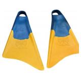 Churchill Swim Fins, Small, Dual-Color Design (Blu