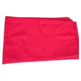 98x60 Table Cloth in Solid Red Fabric