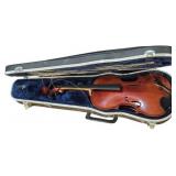Glasser Violin Case with Violin and Bow