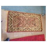 Hand-Woven Rug With Ornamental Patterns, 56x30.5 I