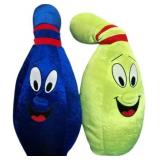 35-Inch Tall Plush Bowling Pins by Toy Network