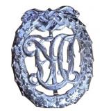 WWII German DRL Sports Badge, 2' x 1.5', for Reena