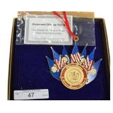 Louisiana State 'Union Justice' 3-Inch Ornament wi