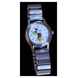Lorus Quartz Mickey Mouse Watch with Stainless Ste