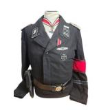 WWII SS Officer's Tunic for Reenactment Purposes ï¿½
