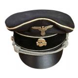 SS Allegmeine Visor Cap Replica for Reenactment Pu