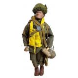 1/6 Scale US Airborne Paratrooper Historical Displ