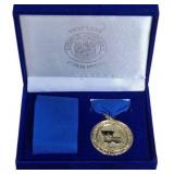 Louisiana Veterans Honor Medal With Blue Case and
