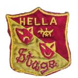 Vintage Hella Stage Embroidered Patch with Theater