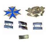 Bag of Military Pins for Reenactment Purpose
