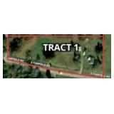 Tract 1. 4 (+/-) acres with outbuildings