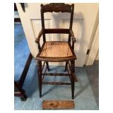 Antique highchair